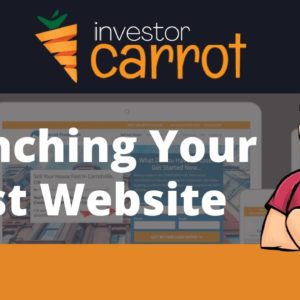 Setting Up Investor Carrot Websites 🥕 | Step by Step | Launching Your First Site.