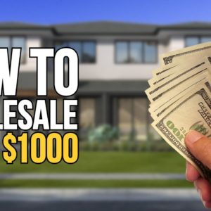 How to Wholesale With $1000