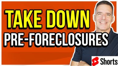 🔥 How to Take Down Pre-Foreclosures! #shorts #youtubeshorts