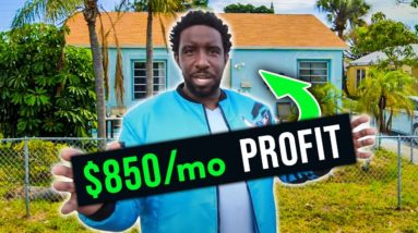 Bought, Repaired & Rented For $1650 🤑West Palm Beach Real Estate (Investment Walkthrough)