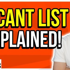 Vacant List Explained for Beginners! 🏡 #shorts #youtubeshorts