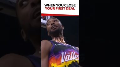 When you Close your First Deal Ever! Best Feeling Ever! #shorts