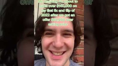 $140,000 profit fix and flip! 🤯 #shorts #realestate