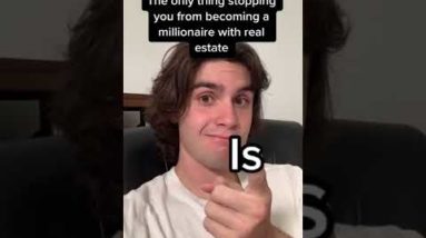 How to Become a Millionaire with Real Estate! 🏡 #shorts #youtubeshorts