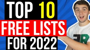TOP 10 FIRE 🔥🔥 Motivated Seller Lists You MUST Pull NOW! (FREE LISTS) 🤑 (2022) Wholesaling Houses