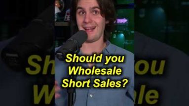 Should you Wholesale Short Sale Deals!! #wholesalingrealestate #wholesalinghouses #realestate