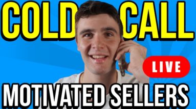LIVE For Sale By Owner Cold Calling (ZIllow) | Wholesale Real Estate