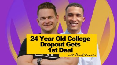 24 Year Old College Dropout Get His First Wholesale Deal | Wholesale Real Estate