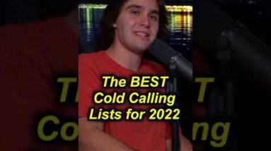 The BEST Cold Calling Lists for 2022 ☎️ #shorts #youtubeshorts