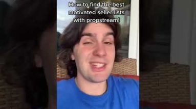The BEST Propstream Lists! 🔥 #shorts