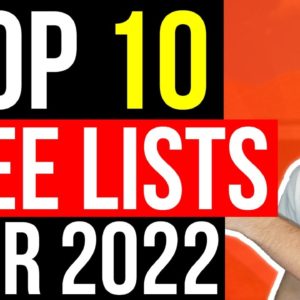 Top 10 FREE LISTS for Wholesale Real Estate (2022)
