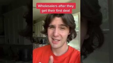Wholesalers after they get their first deal! 😳 #shorts