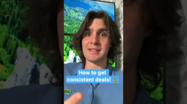 How to get consistent deals! 💰#shorts #youtubeshorts #wholesalingrealestate #wholesalinghouses