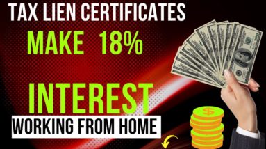 Learn How To Purchase Tax Lien Certificates Online - How To Work From Home and Make Money
