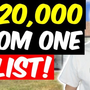 How I Made $200k+ From Marketing to ONE LIST! | Wholesale Real Estate