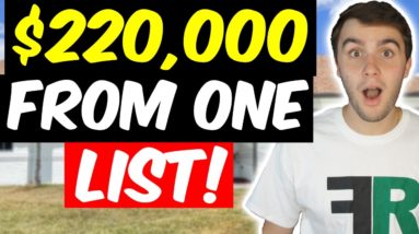 How I Made $200k+ From Marketing to ONE LIST! | Wholesale Real Estate