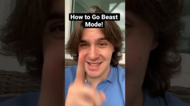 How to Go Beast Mode!! #shorts #wholesalingrealestate #realestateinvesting