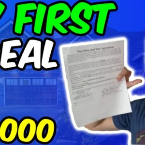 How I Closed my First Deal at 17 Years Old! ($25k Profit) | Wholesale Real Estate