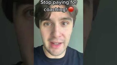 Stop paying for coaching! 🛑 #shorts #realestateinvesting #wholesalingrealestate #wholesalinghouses