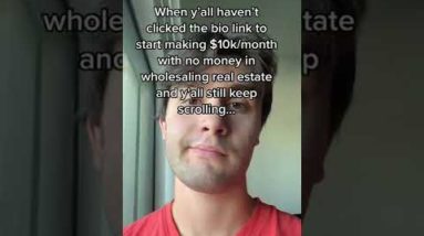 New wholesaling challenge out now! #wholesalingrealestate #shorts #wholesalinghouses #sidehustle