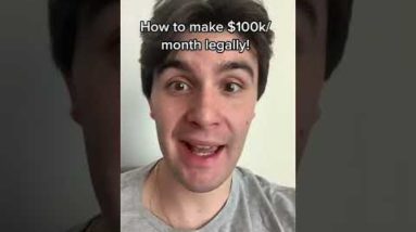 How to make $100k/month legally! #shorts #wholesalingrealestate #wholesalinghouses #realestate