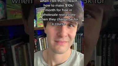 Fake gurus are shook! #shorts #wholesalingrealestate #realestateinvesting #wholesalinghouses