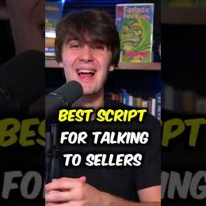 My TOP Script for talking to Motivated Sellers! #wholesalingrealestate #shorts #realestateinvesting