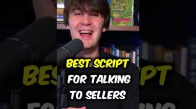 My TOP Script for talking to Motivated Sellers! #wholesalingrealestate #shorts #realestateinvesting