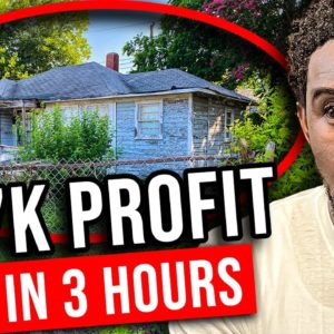 I Wholesaled A House For $7,000 profit and Less Than 3 Hours