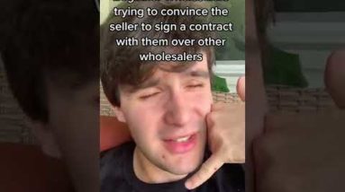 Beginner Wholesaler Problems! #wholesalingrealestate #wholesalinghouses #shorts #sidehustle