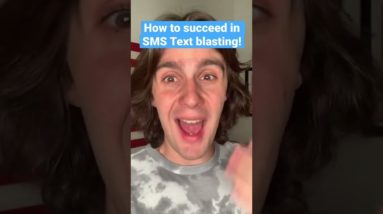 How to succeed in SMS Text blasting! #shorts #youtubeshorts #wholesalingrealestate #realestate