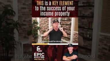 THIS is a KEY ELEMENT to the success of your income property #shortsvideo #shortsfeed #realestate