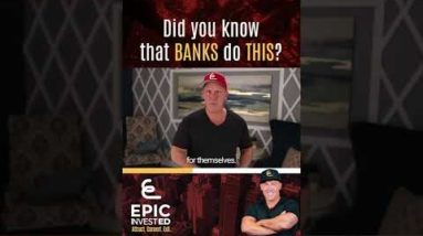 Did you know that BANKS do THIS? #shorts #realestateinvesting #realestate