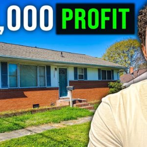 I invested 0.00 dollars and made $46,000 | Wholesale Deal breakdown