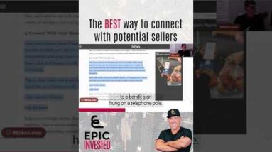 The BEST way to connect with potential sellers #shorts #realestateinvesting #realestate