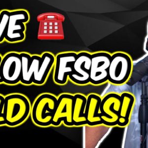 LIVE FSBO CALLS - Setting Appointments Live (Use my FSBO Script) | Wholesaling Real Estate