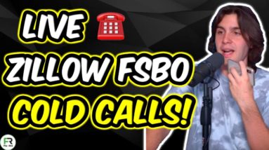 LIVE FSBO CALLS - Setting Appointments Live (Use my FSBO Script) | Wholesaling Real Estate