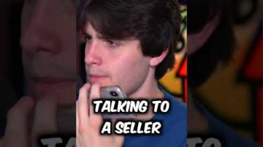 Talking to a REAL LIVE Seller! #shorts