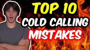 Top 10 Cold Calling Mistakes (HOW TO AVOID THEM) | Wholesaling Real Estate