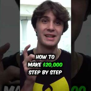 How to Make $20,000 Step by Step! (Wholesaling) #shorts