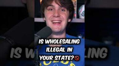 Is Wholesaling Illegal in Your State?🚫 #shorts