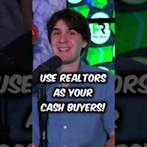 Use Realtors as Your Cash Buyers! #shorts