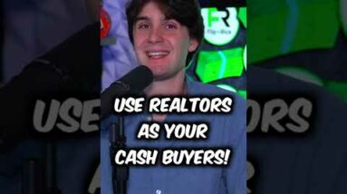Use Realtors as Your Cash Buyers! #shorts