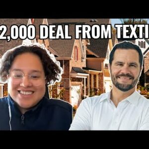 How To Wholesale Houses Virtually With Text Marketing!