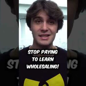 STOP Paying to Learn Wholesaling!
