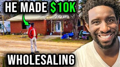 How To Make $10,000 Driving For Dollars | Wholesaling Houses 2022