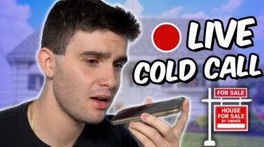 [WATCH ME] Cold Calling Live SELLERS for Wholesaling Real Estate (2+ Hours)
