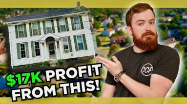 Wholesaling a house for $17,000 step by step!