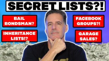 Wholesaling Real Estate | MY TOP 9 SECRET LISTS TO HACK YOUR MARKETING!