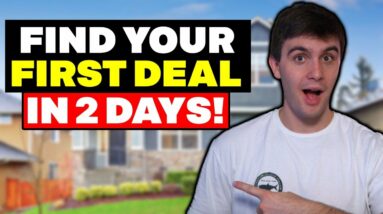 HOW TO GET YOUR FIRST DEAL IN 2 DAYS A NEW WHOLESALER - WHOLESALING REAL ESTATE